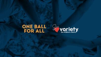 One Ball for All x Variety – The Children's Charity